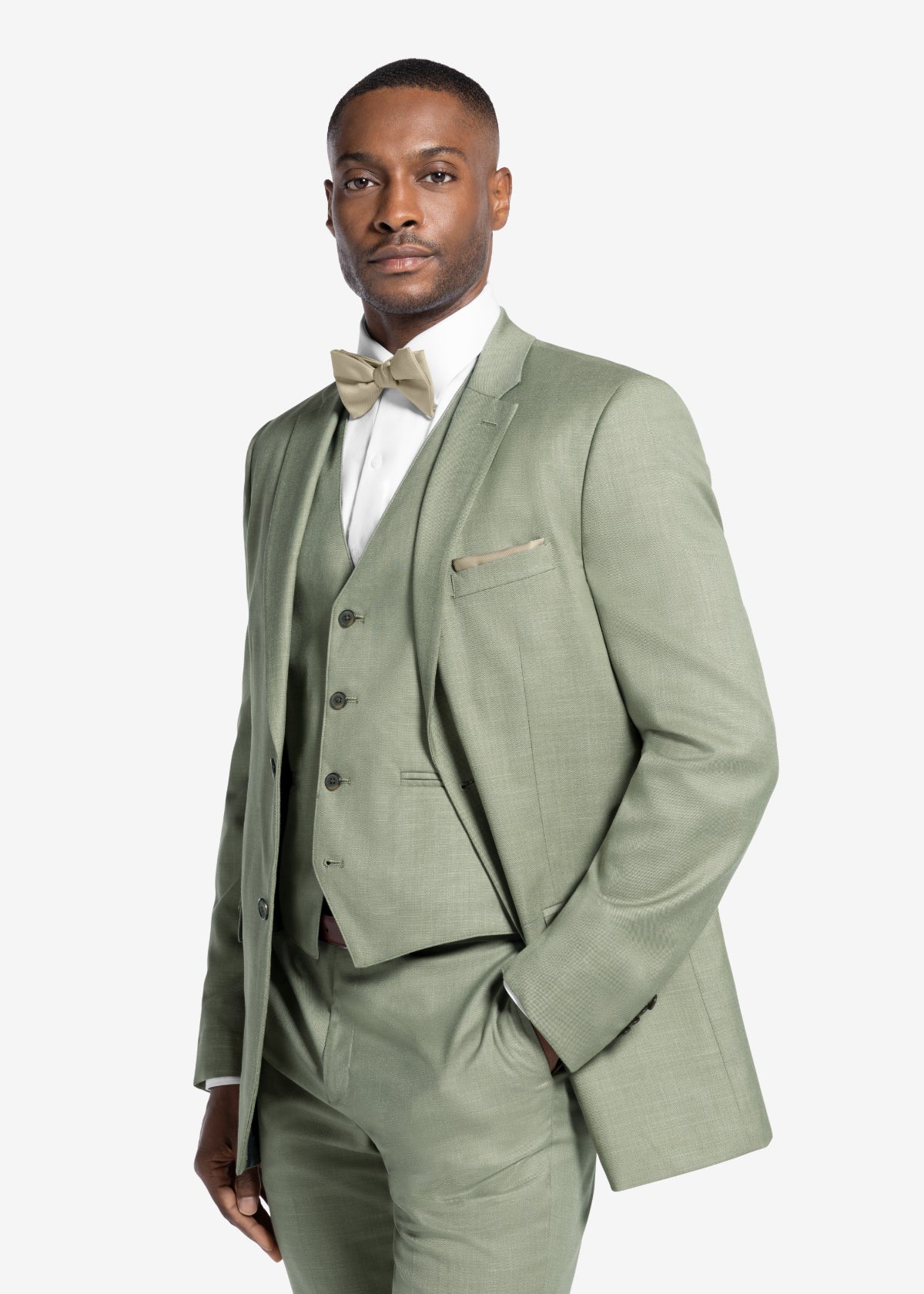 Celadon Green Suit Jacket