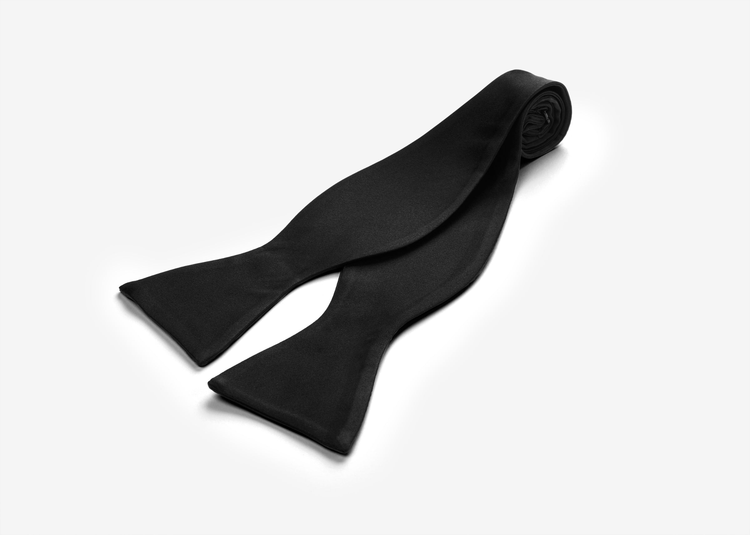 Black Self-Tie Bow Tie