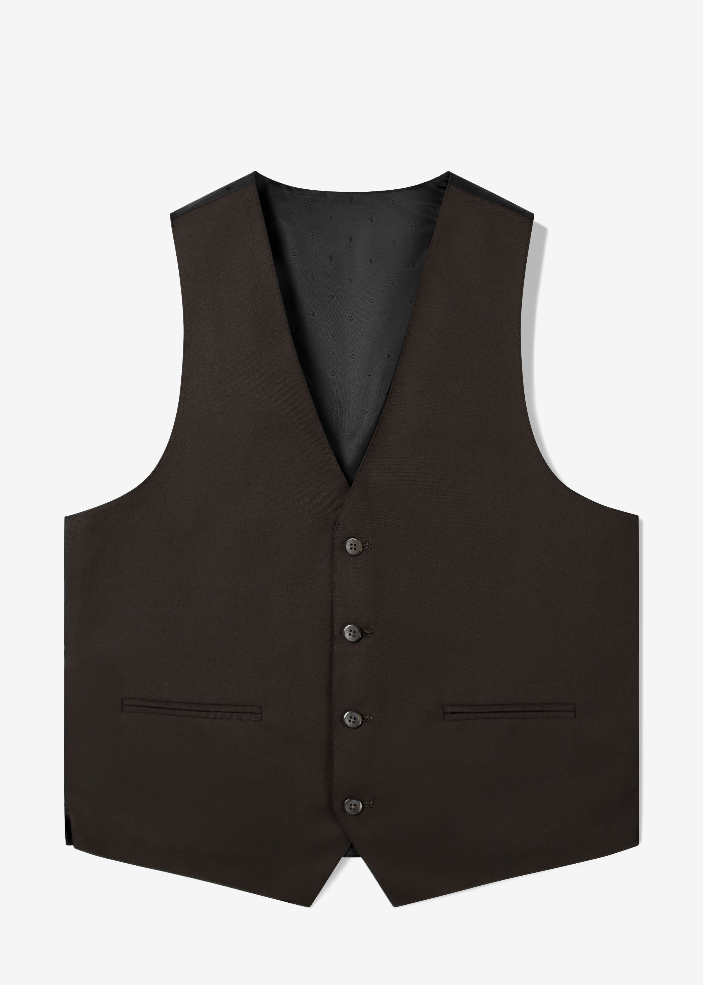 Chocolate Brown Vest