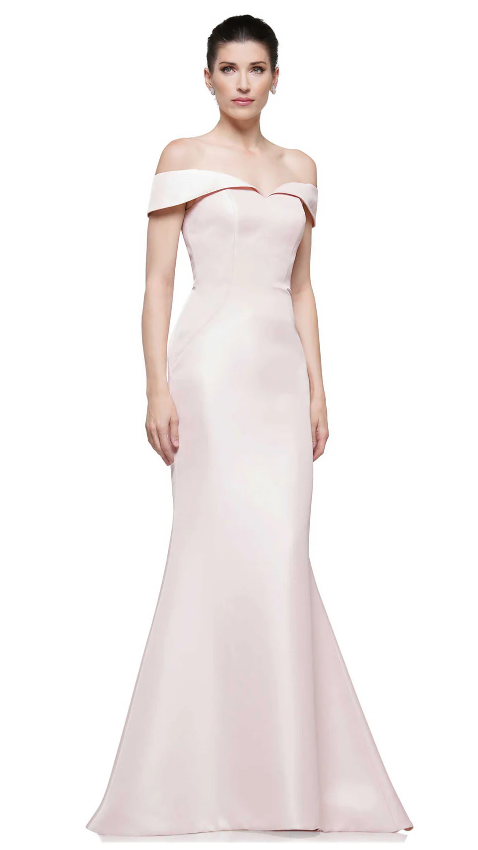 Marsoni by Colors - MV1153 Draped Off Shoulder Gown