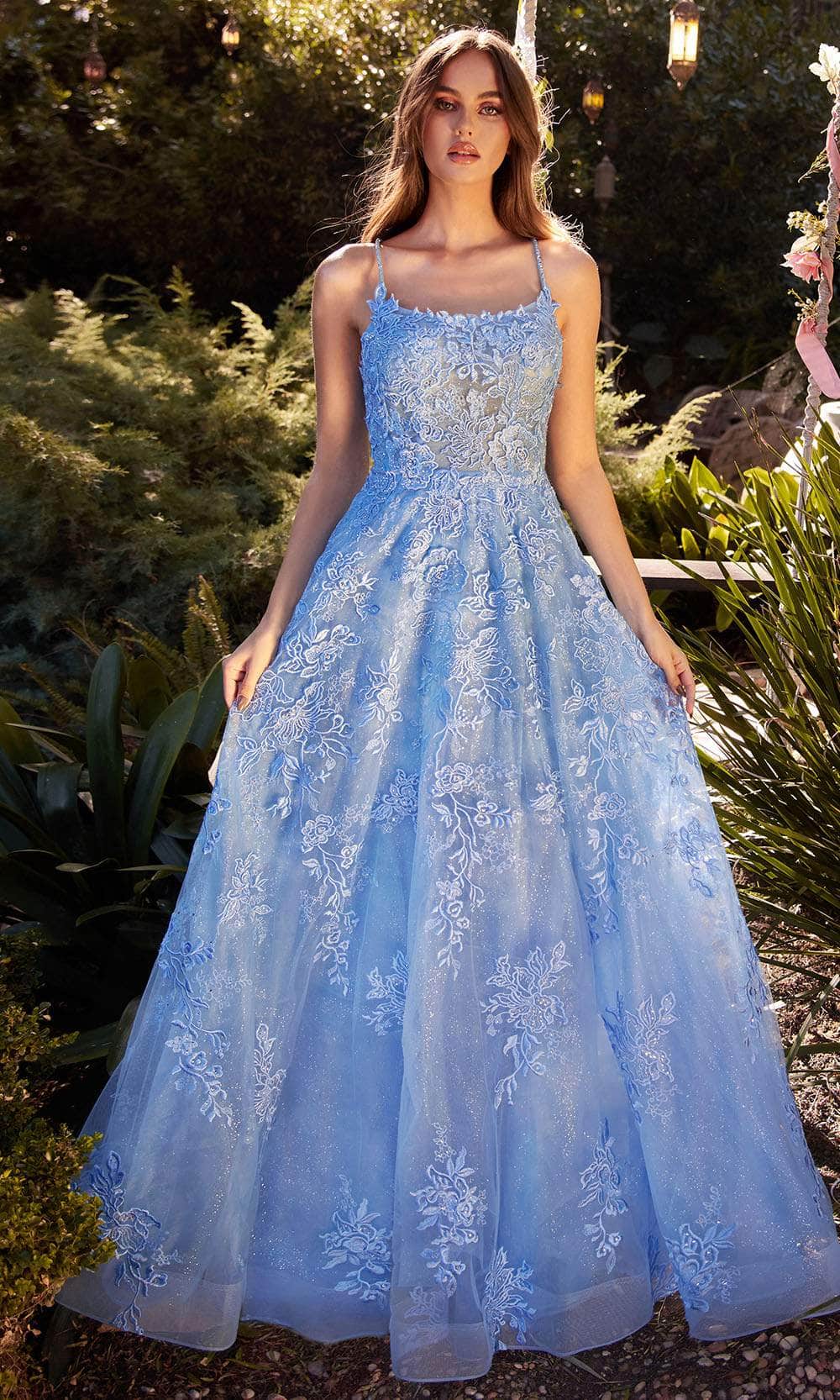 Andrea and Leo A1248 - Embroidered A-Line Gown