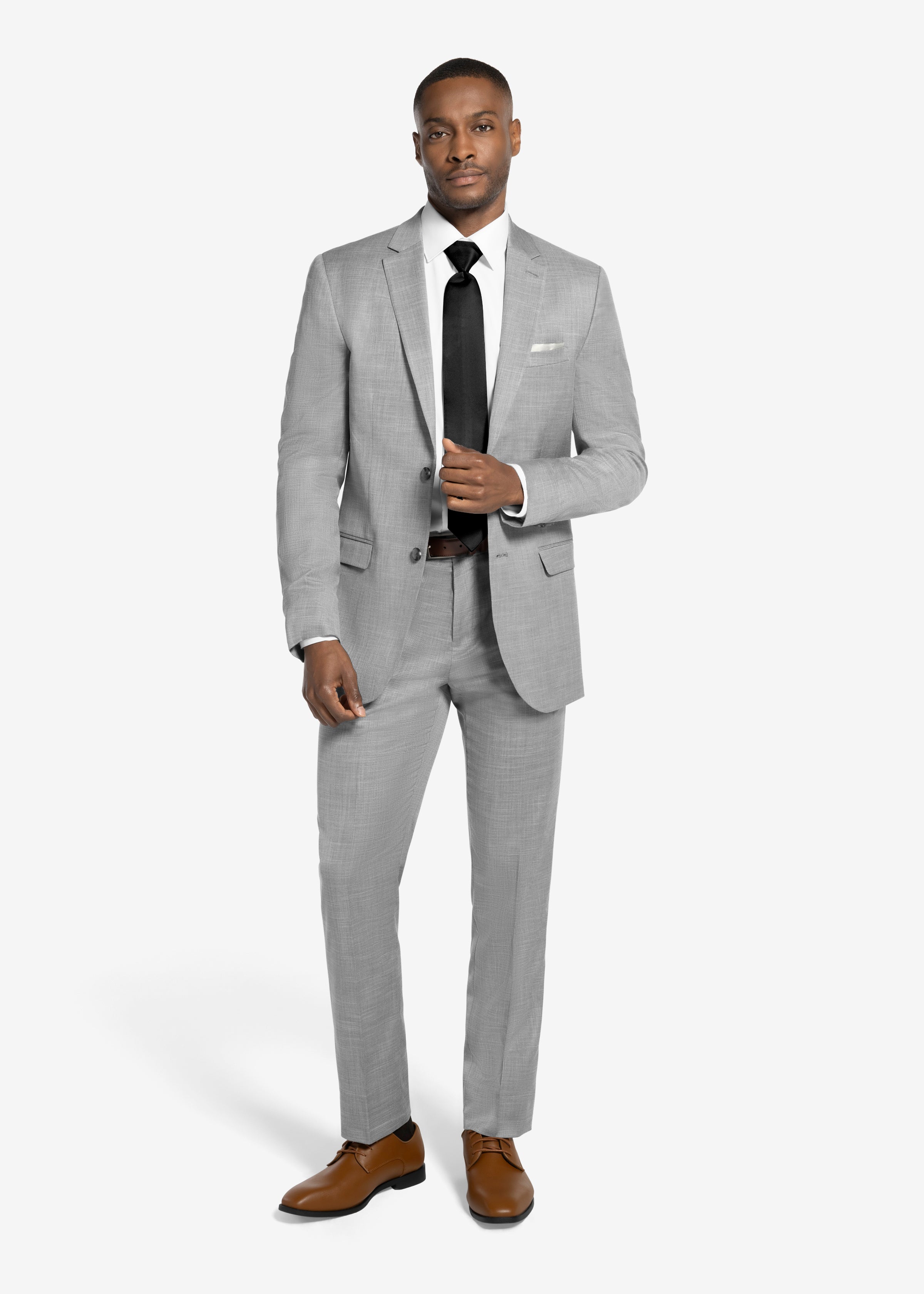 Light Gray Suit Pants