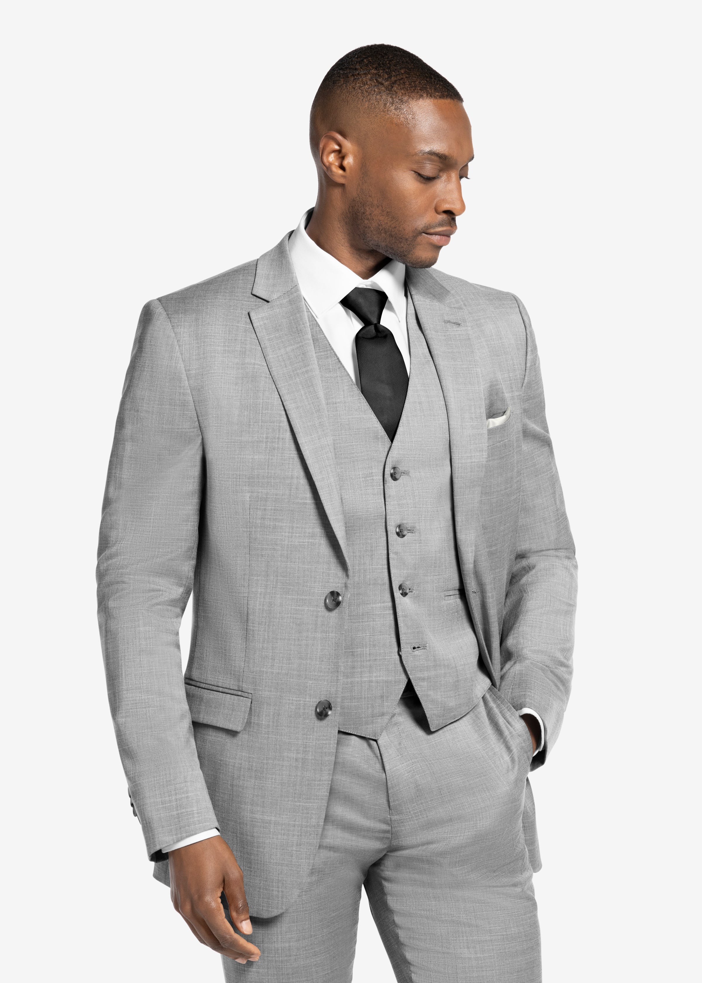 Light Gray Suit Jacket