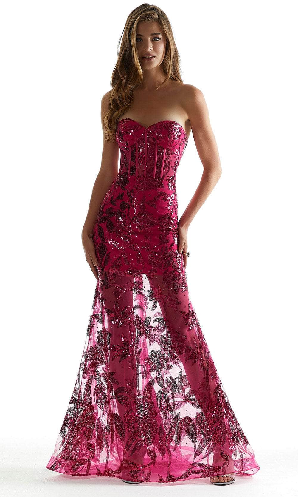Mori Lee 49032 - Illusion Mermaid Gown