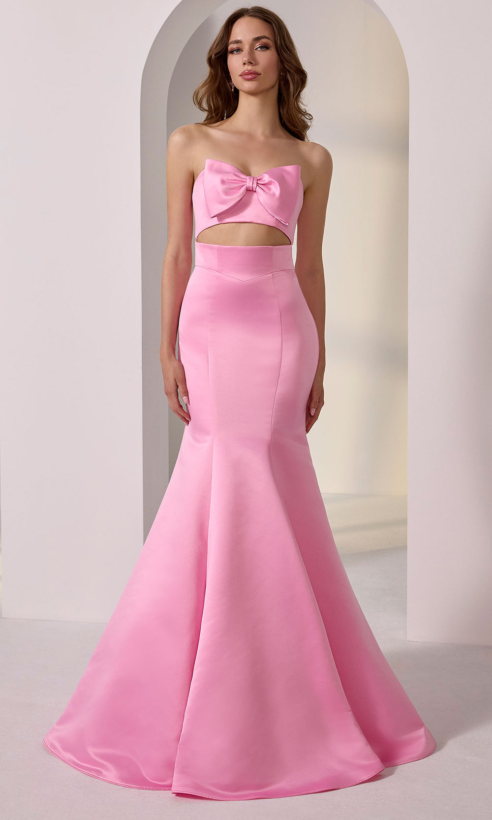 Mori Lee 49210 - Bow Sweetheart Neck Mermaid Prom Gown