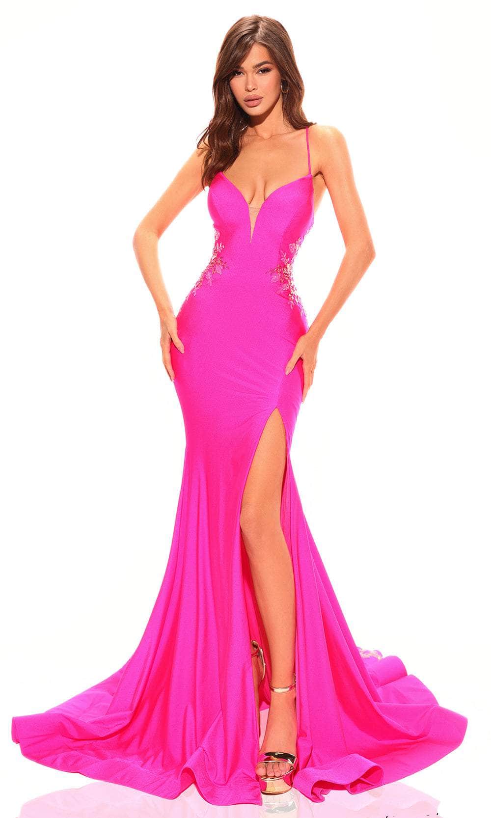 Amarra 88764 - Sequin Embroidered Back Dress