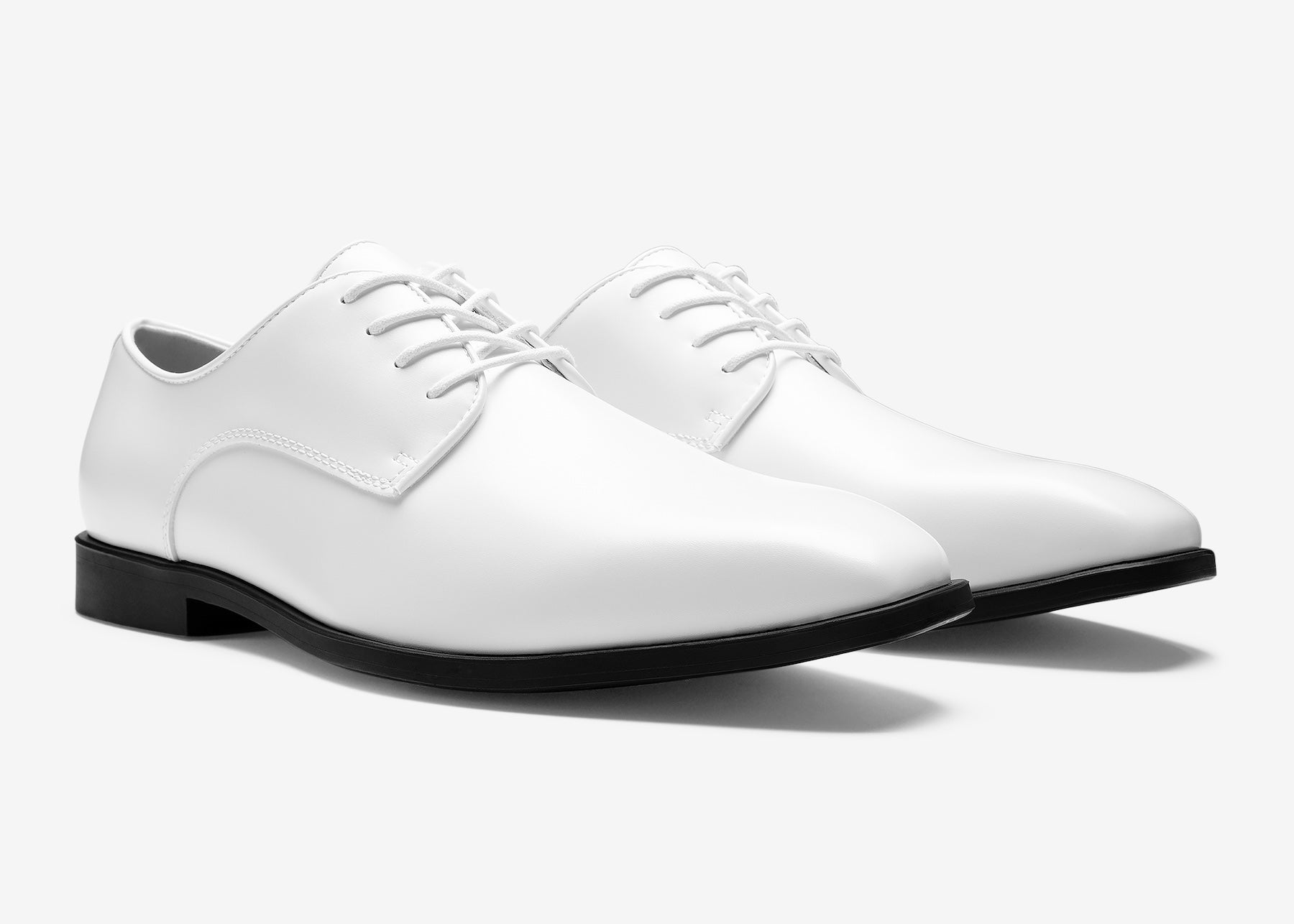 White Matte Shoes