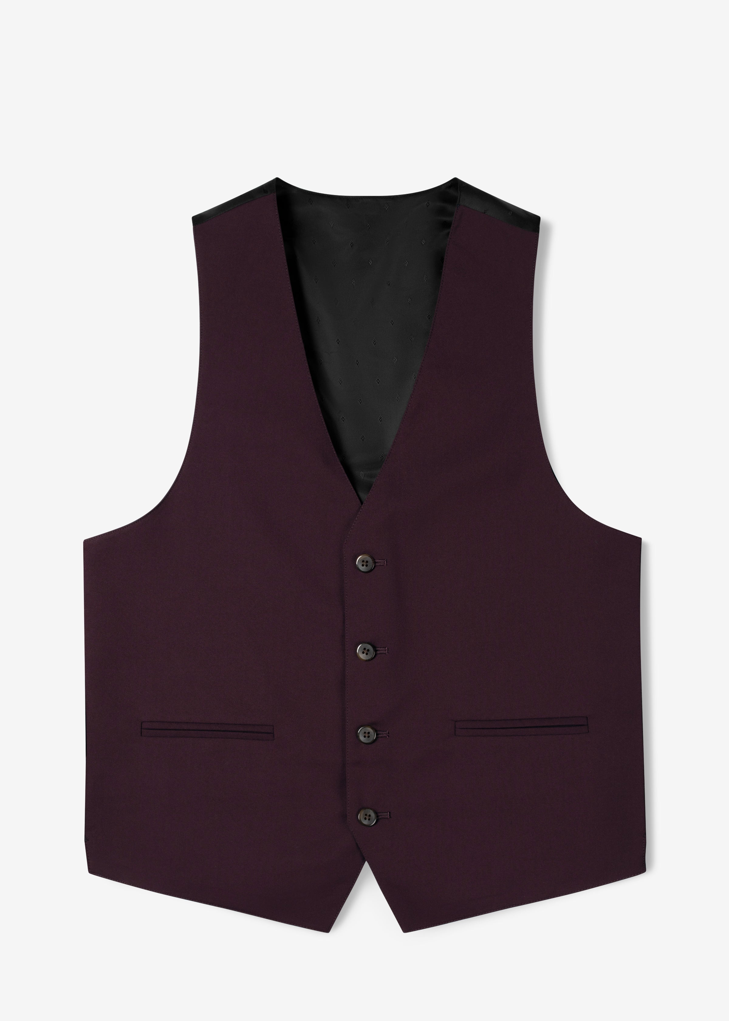 Burgundy Vest